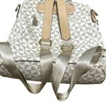 Backpack Convertible Satchel Shoulder Bag Purse with Wallet Cream White Photo 5
