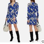 Veronica Beard  Naomi‎ Ultramarine Floral Dress S M 6 Photo 1