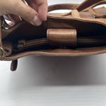 Fossil Vintage Y2K  American Classic Leather Shoulder Bag Zip 75082 Photo 9