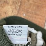 Vintage Rasta World Olive Green Knit Dreads Hat Cotton Dreadlock Made in Korea Photo 3