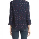 Draper James Purple Hampton Wrap 3/4 Sleeve Top 8 Photo 7