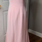 BHLDN WTOO  wispy pink open back maxi gown train size 6‎ prom wedding guest Photo 0