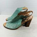Miss albright anthropologie Women Shoes size 7 Green Photo 3