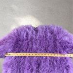 Lamarque Deora Feather Jacket Size M Lilac Purple Size M Photo 6