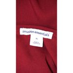 Women's Amazon Essential's Red Polyester Dress with Pockets Photo 7