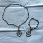Juicy Couture Vintage Y2K  Crown Rhinestone necklace and bracelet set Photo 2