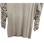 Bailey 44 Scrunch Sleeve 3/4 Length Long Sleeve Striped Size Small Photo 2