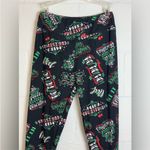 LuLaRoe  Woman’s Full Length Comfy Christmas Festive Holidays Leggings One Size Photo 1