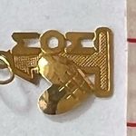 14K Gold “💛MOM” Pendant Charm Photo 7