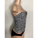 Michael Kors New.  animal print tankini set. $159. XS-top/S-bottom Photo 5