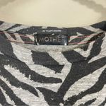 MOTHER The Short Sleeve Slouch Crop Tee in‎ Against The Wild Size XS Black Photo 2