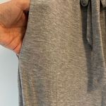 Chaser High Paper Bag Waist Palazzo Stretch Pants w/Tie Pull-On Size Medium Gray Photo 2