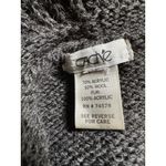 Cache y2k  Fur Lined Gray Sweater Size Small Photo 5