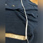 Loft  Ann Taylor heavy knit GUC navy blue blazer size SMALL 19” pit to pit Photo 4