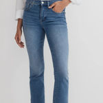 Madewell Kick Out Crop Jeans in Mather Wash size 32 (14) Photo 0