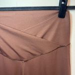 Aerie  Offline Real Me Flare High Rise Crossover Waist Leggings Pants Brown Sz XL Photo 2