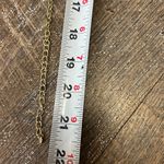 Vintage Mint Green Acrylic Flowers Statment Necklace Gold Tone Chain Photo 5