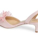 Katy Perry Lisa Women’s/Girls Retro Ornamental Jeweled Kitten Heel Slingback Pink Size 5 Photo 11