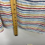 Lane Bryant  26 Striped Cowl Neck Tank Top Sleeveless Drape Coastal Resort Plus Photo 2