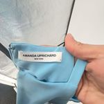 Amanda Uprichard Amanda‎ Uprichard Women's Square Neck Tulip Hem Mini Dress Light Blue Size Large Photo 6