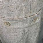 Brooks Brothers Blazer Jacket Womens Size 8 Beige Woven in Italy Career Coat Photo 8