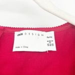 ASOS NWT Design Womens Party Going Out Corduroy Puff Sleeve Corset Mini Dress 2P Photo 1