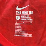 Shirt Women Small The Nike Tee Red Ombre Camo Print Cap Sleeve Athletic Cut Photo 5