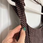 Reformation  Oaklyn Cap Sleeve Linen Mini Dress Chocolate Chip Photo 5