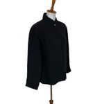 Chico's  Black Cardigan 2 Long Sleeve‎ Button Down Classic Workwear Minimalist Photo 3