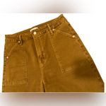 Good American Good Boy carpenter cargo jeans brown 6/28 utility cabincore rustic Photo 5