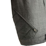 Stella McCartney  40 US 4 100% Wool Dress Pants Gray Zipper Pockets Wide Leg Photo 4