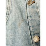 Madewell  Light Blue Denim 100% Cotton Mid-Length Cut Wrap Midi Skirt Size 29 Photo 6