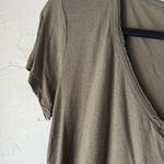 Rock & Republic Shirt Womens Large V Neck Rayon Pocket Tee Lightweight Photo 3