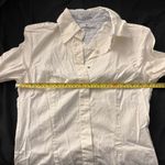 Tommy Hilfiger NWOT  Contrast-cuff Snap up Collared Shirt Photo 4