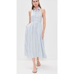 Reformation NWT  Tace Linen Midi Shirt Dress Photo 1