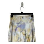 Rails Skirt Women XXS Ivory Satin Floral Diffused Blossom Anya Midi Boho Artsy Photo 6