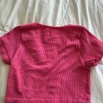 Garage  Pink V-Neck Top  Photo 2
