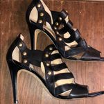 Boutique 9‎ MBChandram Leather Heels Gold Size 8.5 Photo 3