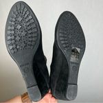 Geox  Respira | Black Wedge Suede Mary Jane‎ Shoes 38 or US 8 Photo 3