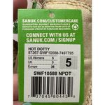 Sanuk NWT/ NWOB  Beige Creme Pink Polka Dot Hot Dotty Slip On Shoes Size 5 Photo 3