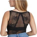 Guess ✨  womens Rosaly Sleeveless Lace Bodysuit✨ Photo 1