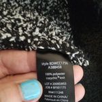 Barefoot Dreams  Black and White Snowflake Sweater Fair Isle Womens 1x Photo 5