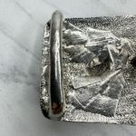 Faux Turquoise Studded Silver Tone Belt Buckle Photo 7