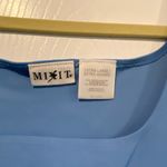 Mixit  Size XL Robin Egg Blue Cropped Stretch Square Neck Tank Top Photo 1