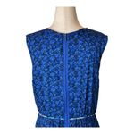 Matilda Jane Royal Blue Violets Are Blue Floral Print Sleeveless Dress Size 10 Photo 7