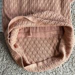 House of Harlow 1960 • crochet high neck bodycon sleeveless midi dress Tan Size XS Photo 7