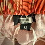 LoboRosa One Shoulder Puff Valeria Dress in Orange, Size M Orange Size M Photo 6