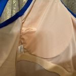 Eomenie Womens Royal Blue Ribbed Scoop Neck Swimsuit XL NWT Photo 4