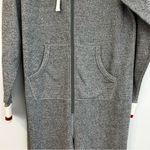 Roots NWT Cabin Grey Hooded Onesie w/ Buffalo Check Plaid Size Medium Photo 5