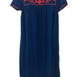 Old Navy  Embroidered Short Sleeve Tunic T-Shirt Dress XS Photo 5
